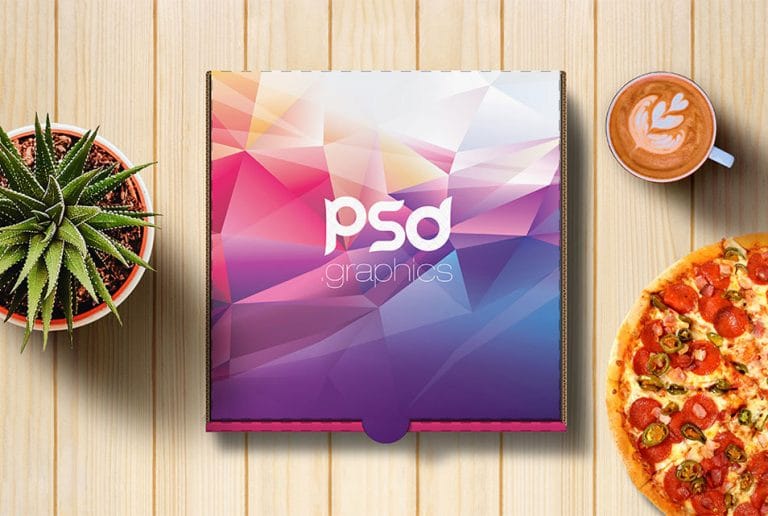 Pizza Box Mockup Free PSD » CSS Author