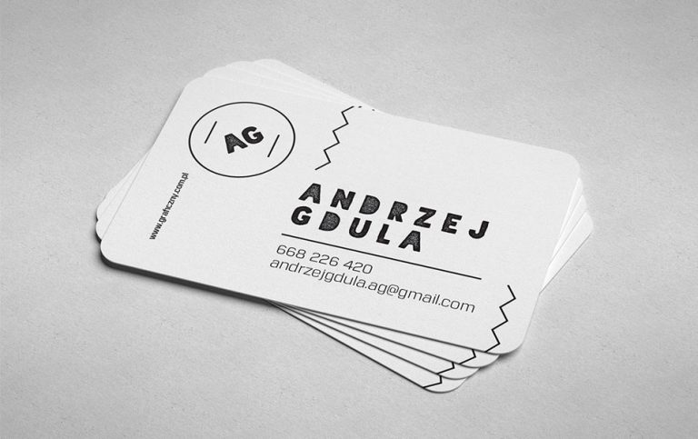 Download Round Corner Business Card Mockup » CSS Author