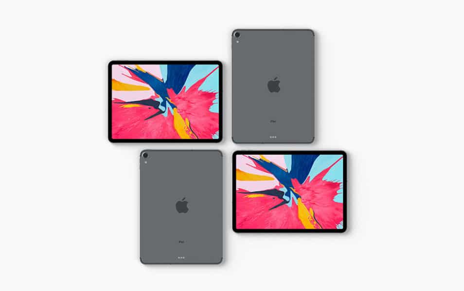 Download Top View IPad Pro 2018 Mockup Set » CSS Author