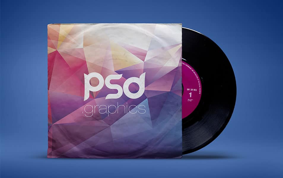 Download Vintage Vinyl Record Sleeve Mockup Free PSD » CSS Author