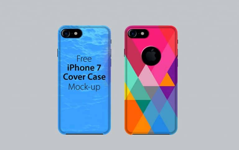 Download Free Apple IPhone 7 Back Cover Case Mock-up PSD » CSS Author