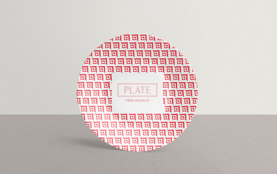 Download Free Ceramic Plate Mockup » CSS Author
