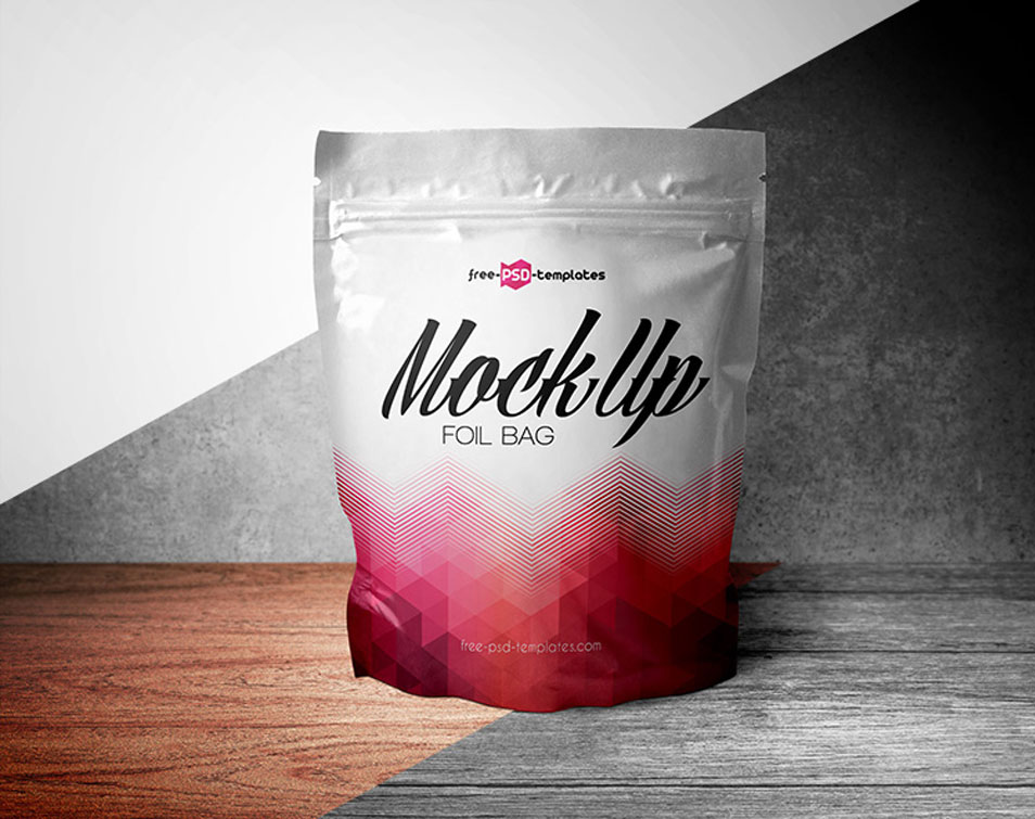 Download Free Foil Bag Mock-up In PSD » CSS Author