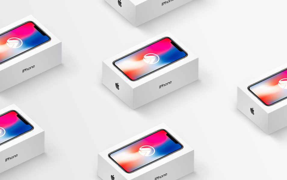 Download IPhone X Box Isometric Mockup » CSS Author