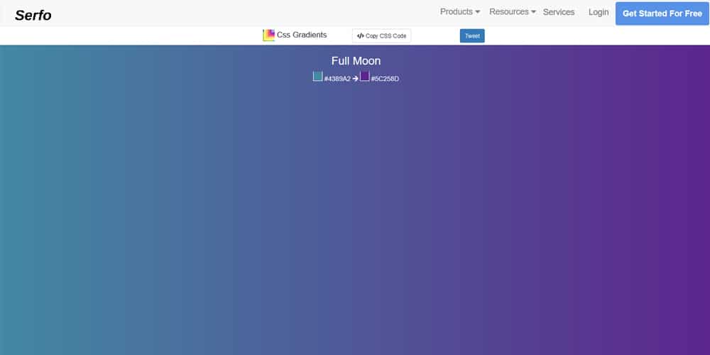 The Best Gradient Generators & Libraries » CSS Author