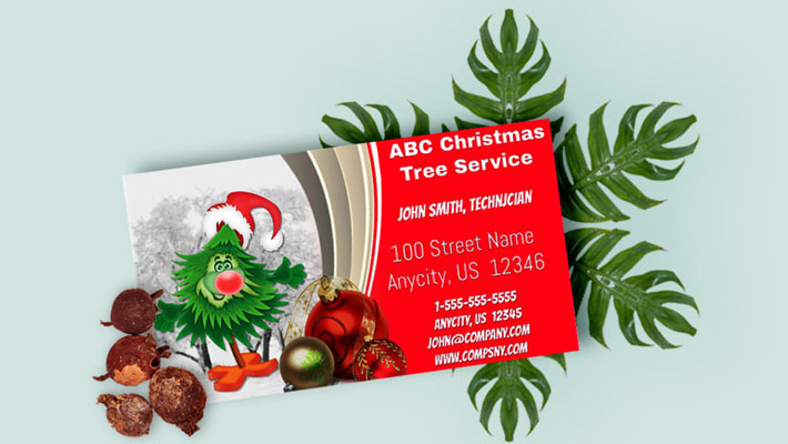 Christmas Business Card Mockup Free PSD » CSS Author