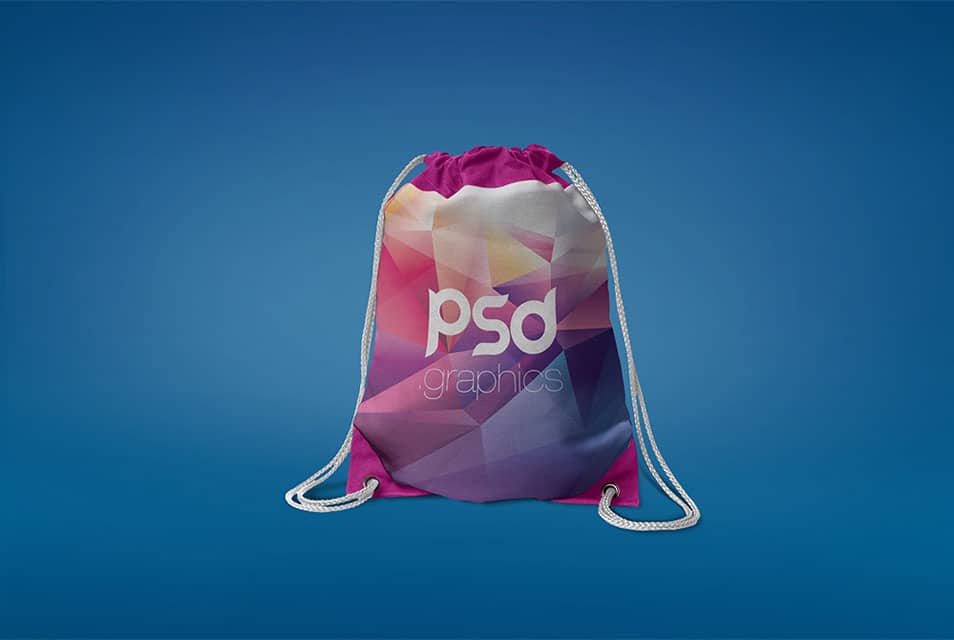 Download Drawstring Bag Mockup Free PSD » CSS Author