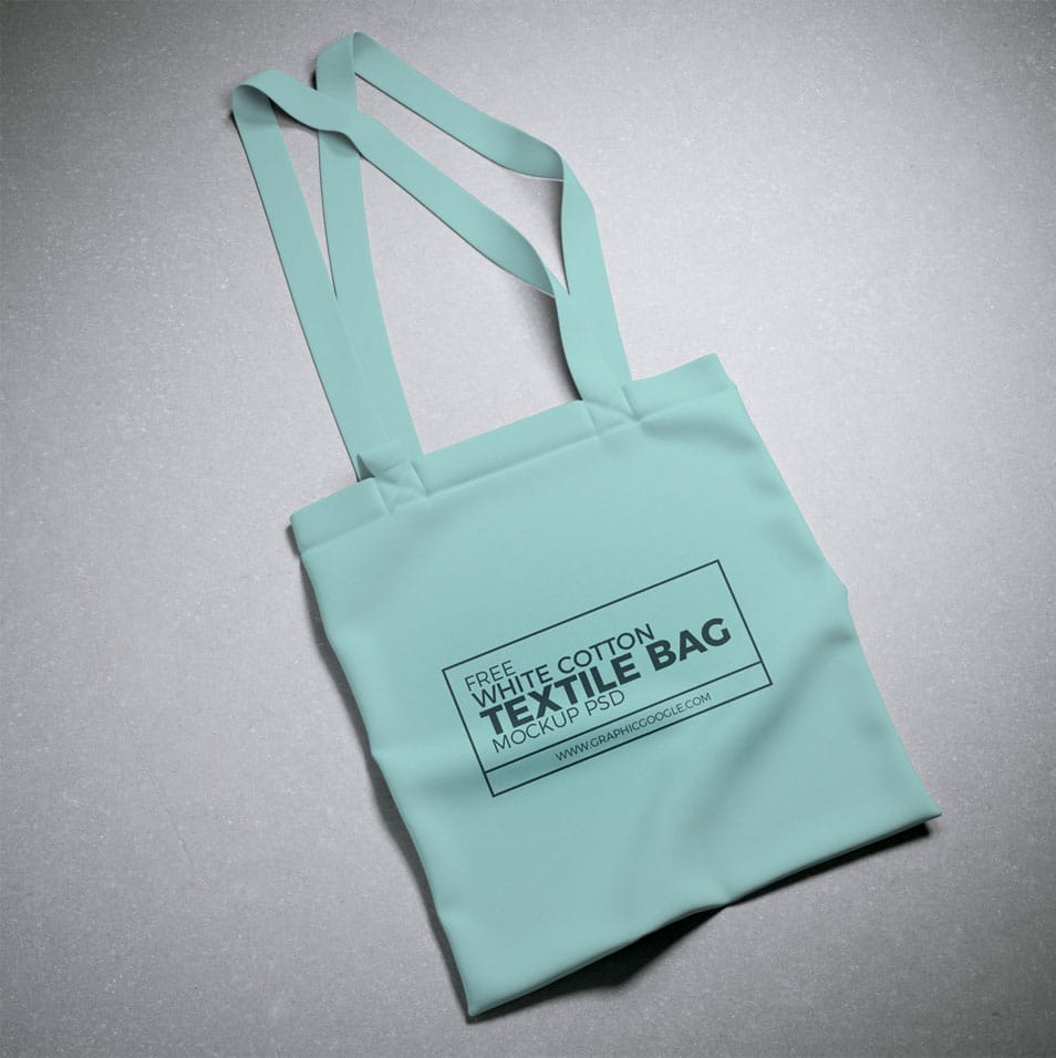 Download Free White Cotton Textile Bag Mock-up PSD » CSS Author