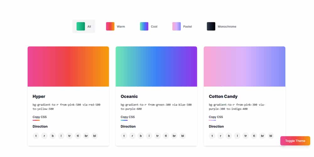 The Best Gradient Generators & Libraries » CSS Author