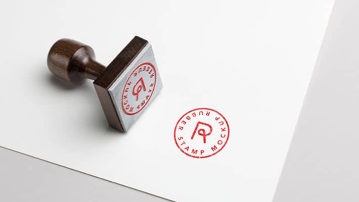 Download Rubber Stamp PSD MockUp » CSS Author