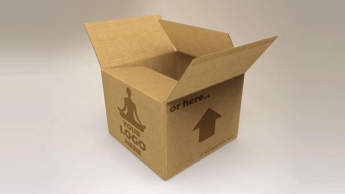 Download Cardboard Box Mockup » CSS Author