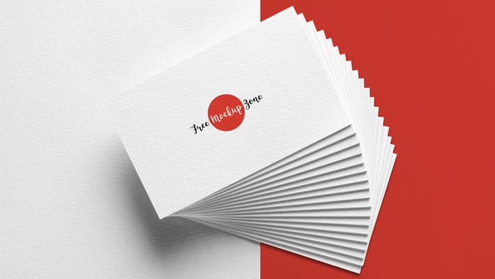 Free Elegant Business Card MockUp On Texture Background » CSS Author