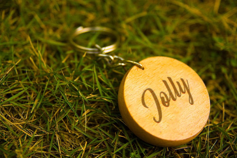 Download Free Round Wood Key Chain Mockup PSD » CSS Author