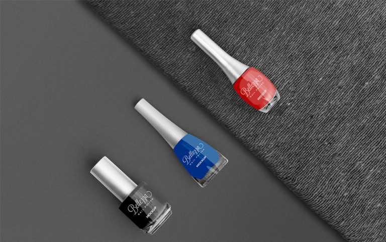 Download Free Stunning Nail Polish Mockup » CSS Author