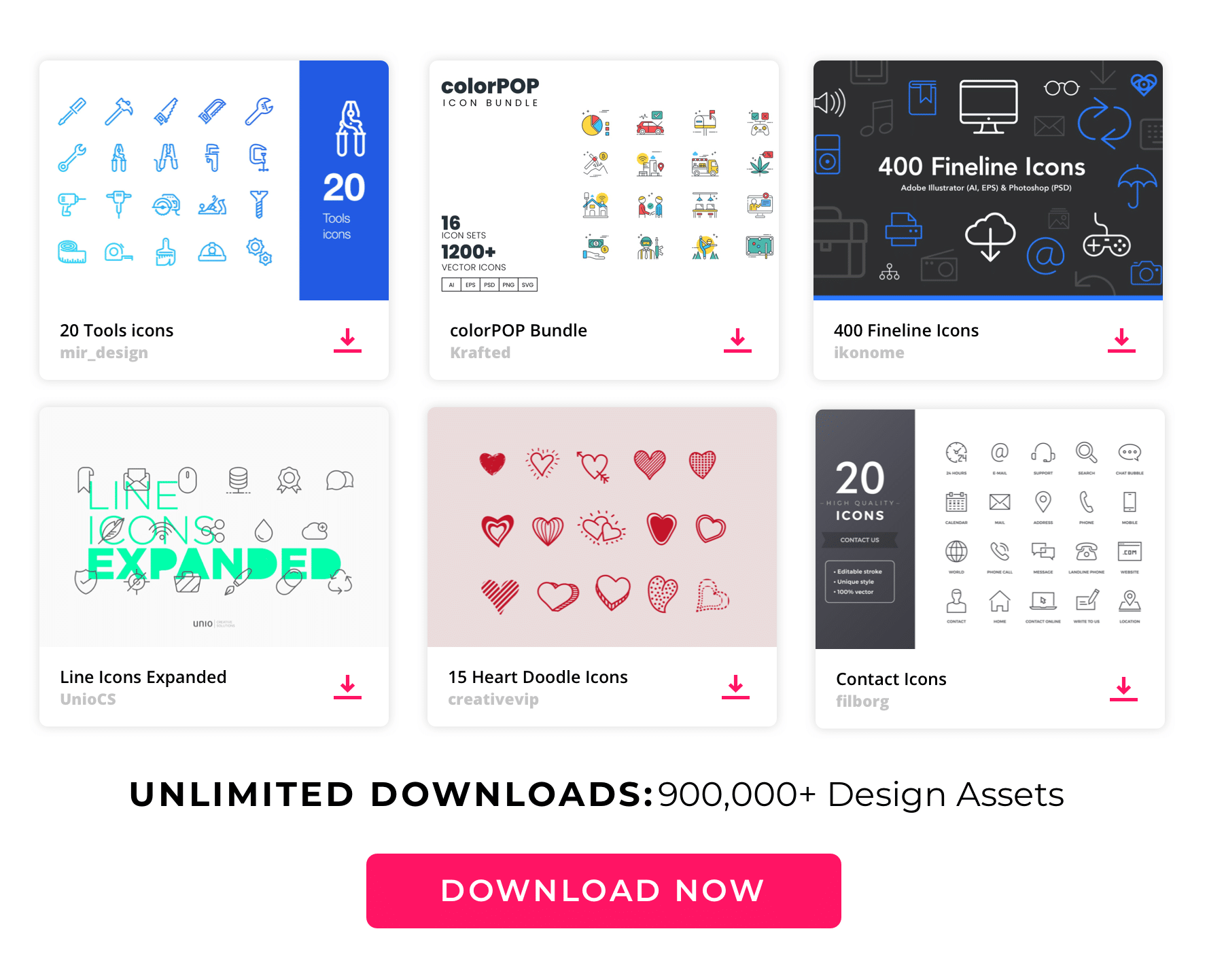 Free Payment Method Credit Card Icon Set