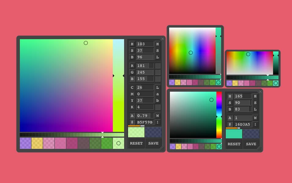 html color picker from image software
