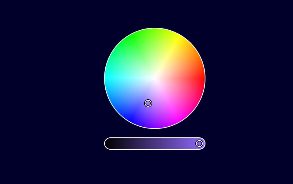 javascript color wheel picker