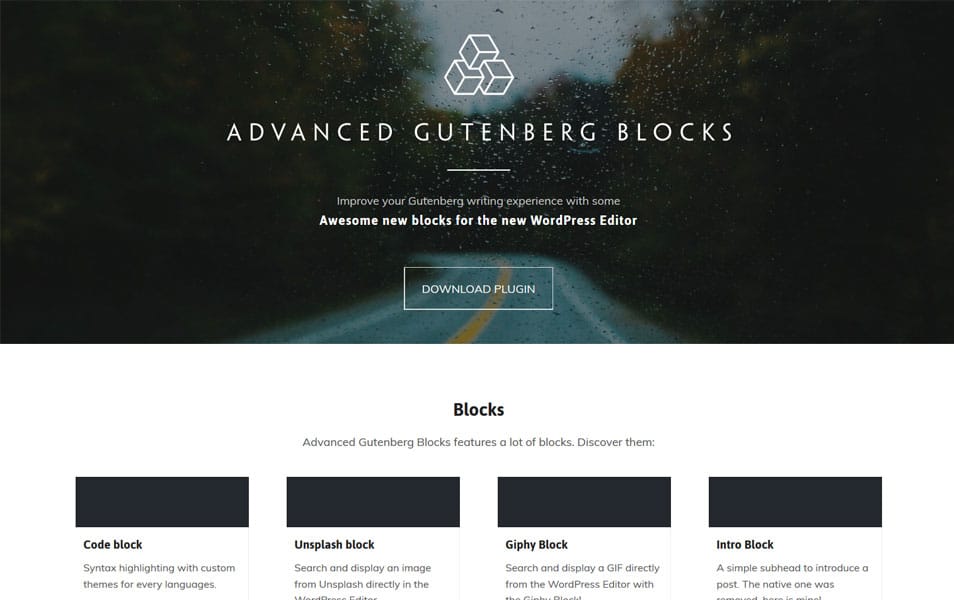 30+ Wordpress Gutenberg Plugins, eBook, Articles & Resources 5 Advanced Gutenberg Blocks - Gutenberg plugins