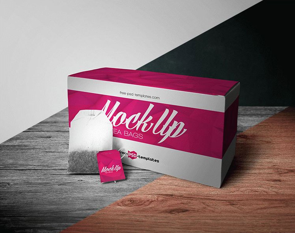 Download Free Tea Bags Mock-up In PSD » CSS Author