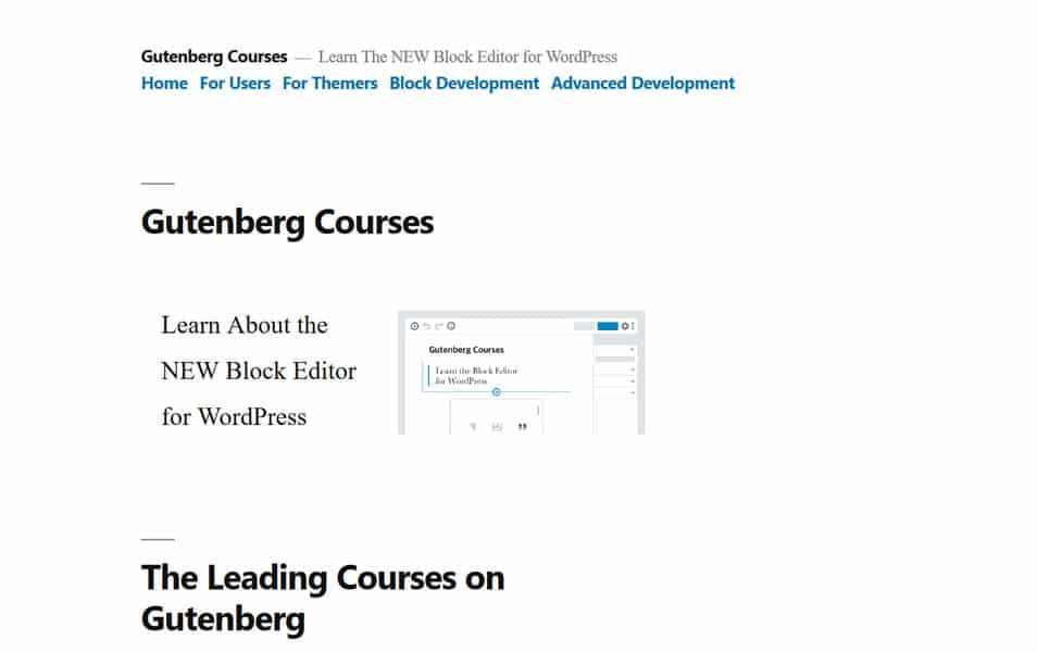 30+ Wordpress Gutenberg Plugins, eBook, Articles & Resources 17 Gutenberg Courses