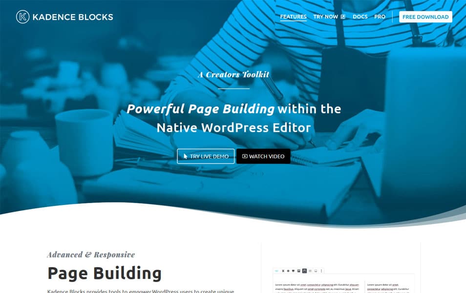 30+ Wordpress Gutenberg Plugins, eBook, Articles & Resources 7 Kadence Blocks
