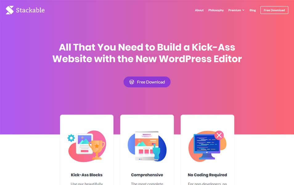 30+ Wordpress Gutenberg Plugins, eBook, Articles & Resources 2 Stackable - Gutenberg plugins