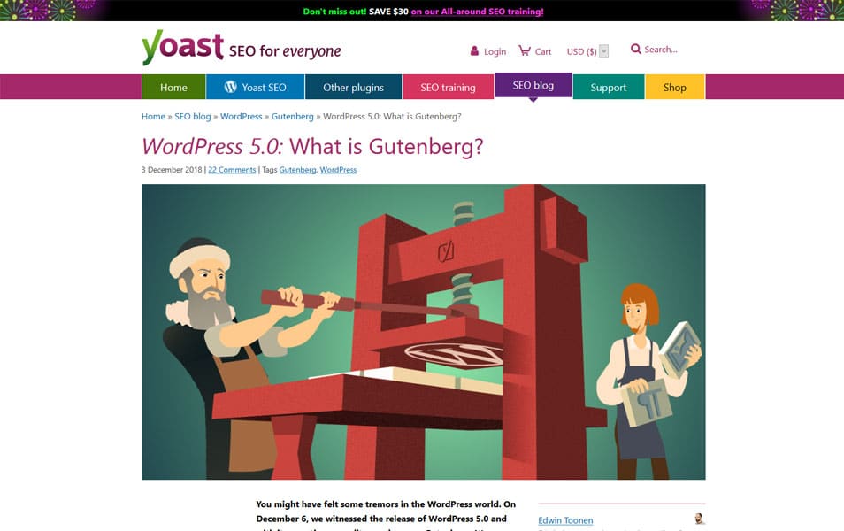 30+ Wordpress Gutenberg Plugins, eBook, Articles & Resources 28 WordPress 5.0: What is Gutenberg