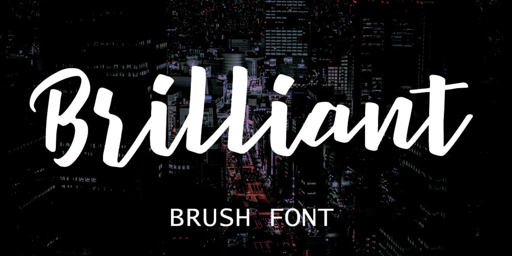 brush font free download