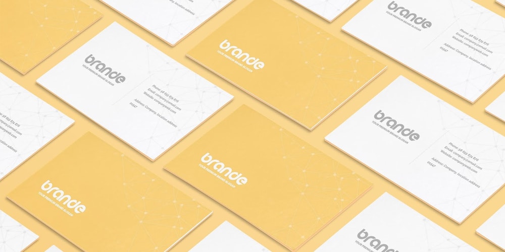 Download 100+ Free Business Card Mockup PSD » CSS Author