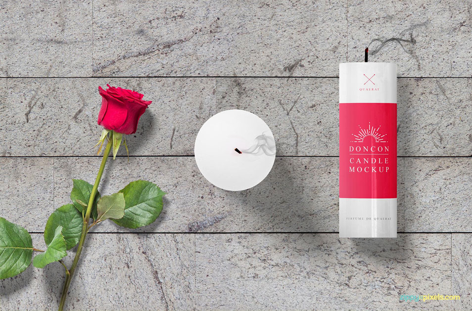 Download Free Gorgeous Candle Mockup Scene » CSS Author