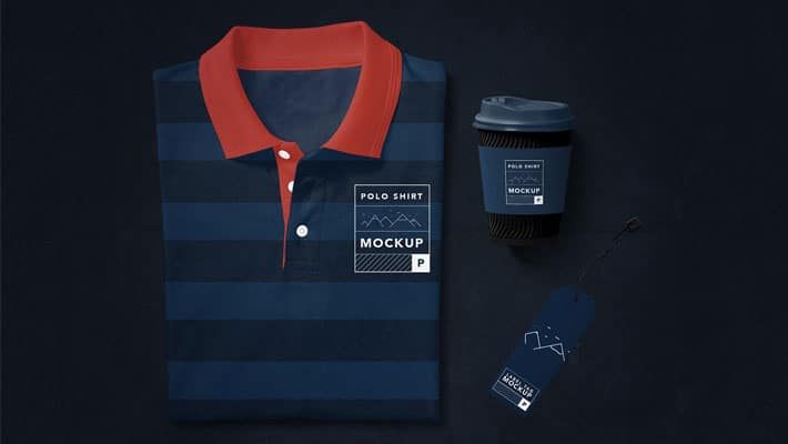Download Free Modern Polo T-Shirt Mockup » CSS Author