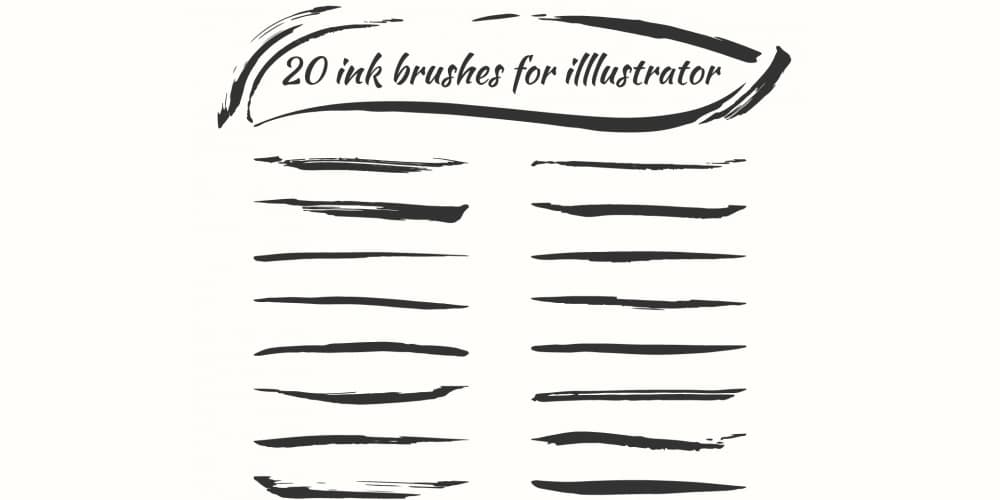 ink brush illustrator download