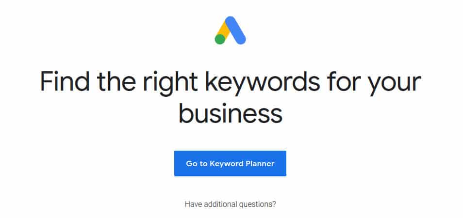 Keyword Planner