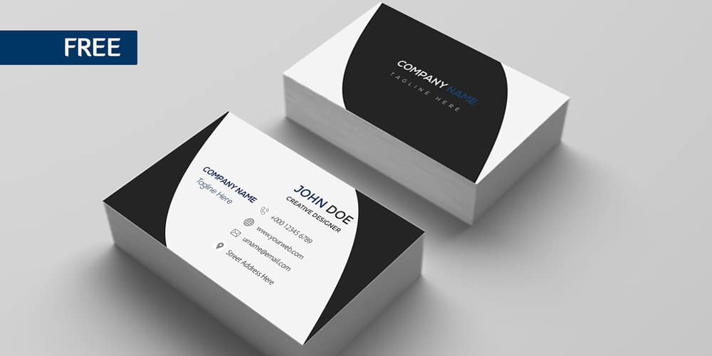 Cards Free Of The Free Business Best Cards Business PSD » 100+