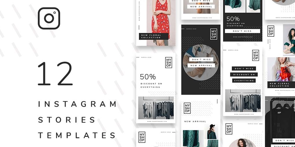 Download 100 Free Instagram Post Templates To Gain More Followers Instagram Marketing Mp Social PSD Mockup Templates