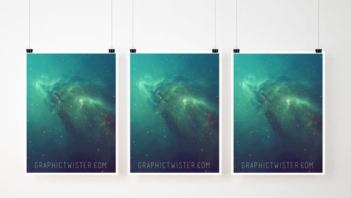 Download Triple Poster Frame Mockup » CSS Author