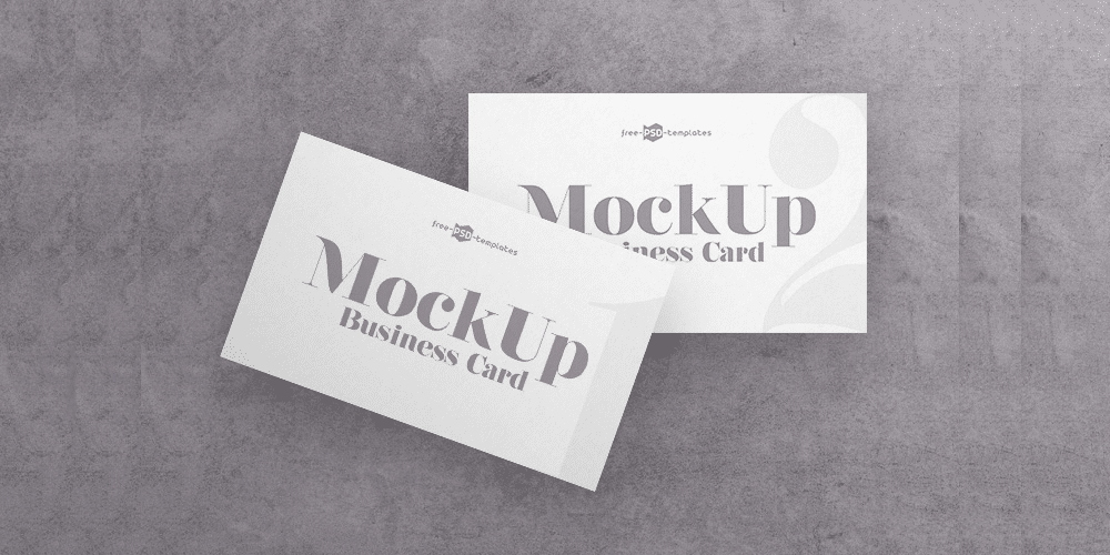 100+ Free Business Card Mockups PSD » CSS Author