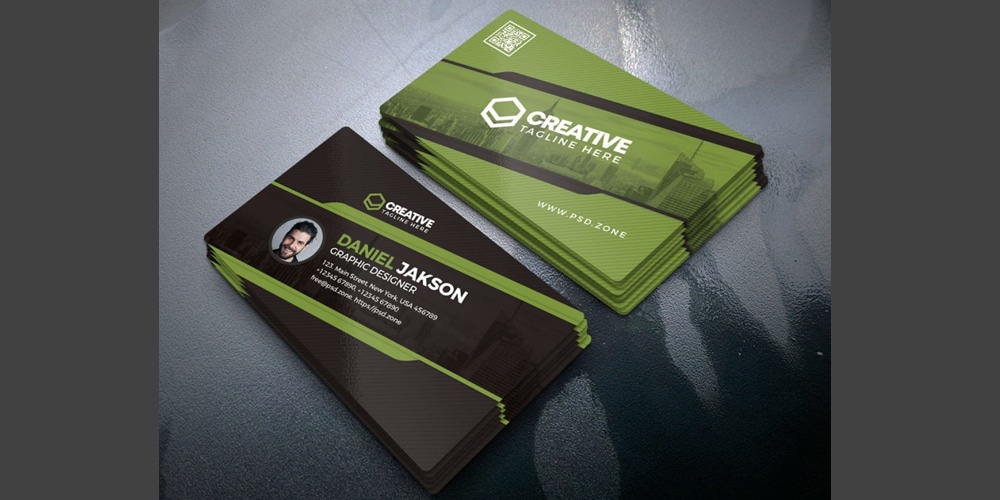 Designer Business Card Template PSD