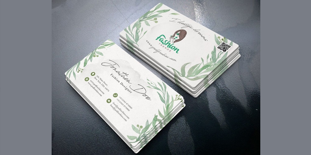 Fashion Designer Business Card PSD