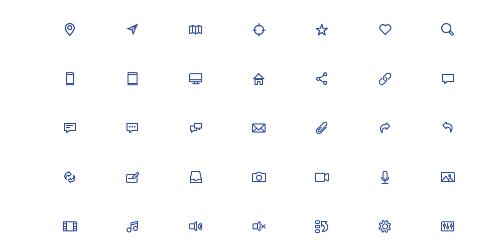 Free Outline Icon Set