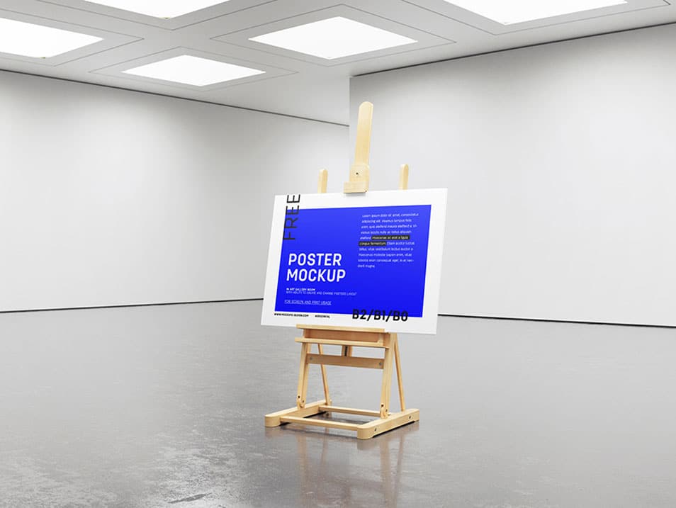 Download Free Gallery Easel Mockup » CSS Author