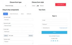 bootstrap drag and drop form builder