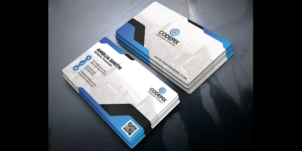 Minimal Corporate Business Card PSD