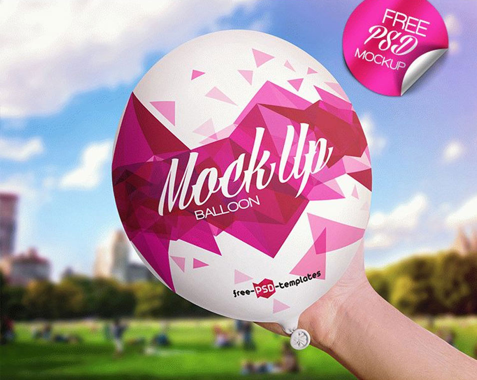 Download Free Balloon Mock-up In PSD » CSS Author
