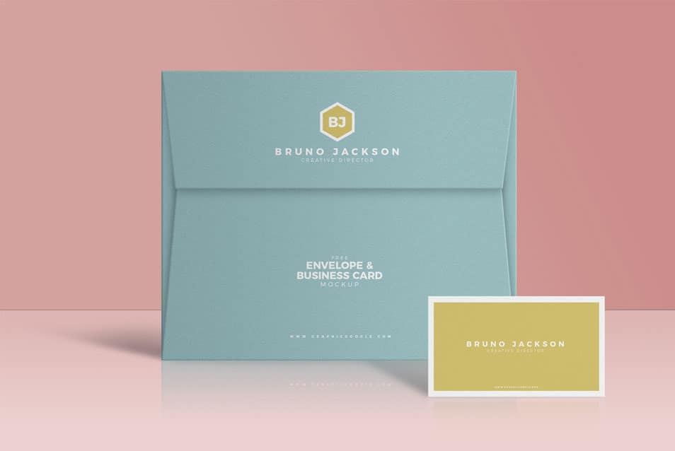 Download Free Envelope & Business Card Mockup PSD » CSS Author