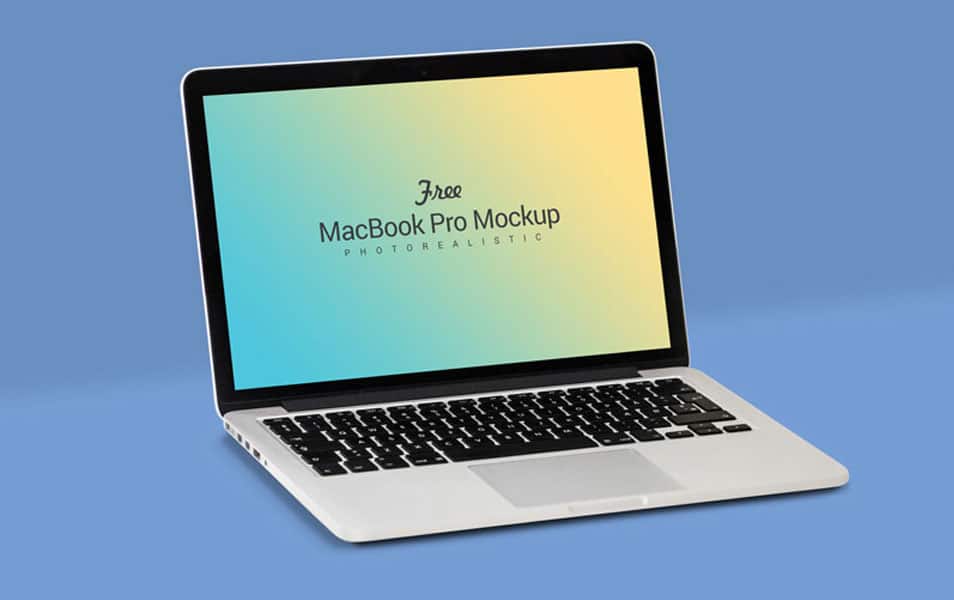 Download Free Fully Customizable Apple Macbook Pro Mockup PSD » CSS ... PSD Mockup Templates