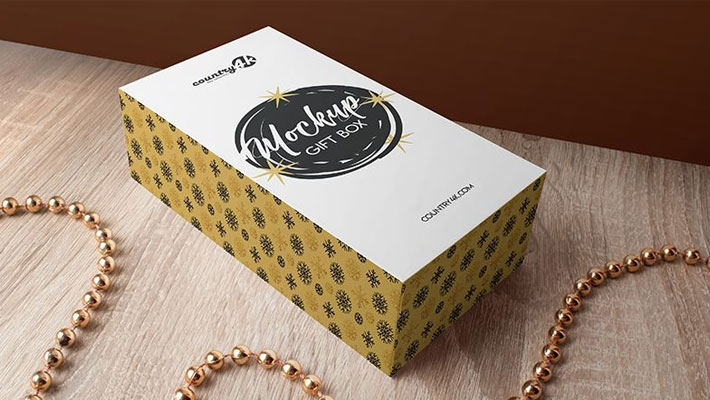 Download Free Gift Box MockUp In 4k » CSS Author