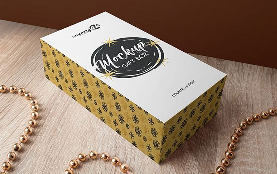 Download Free Gift Box MockUp In 4k » CSS Author