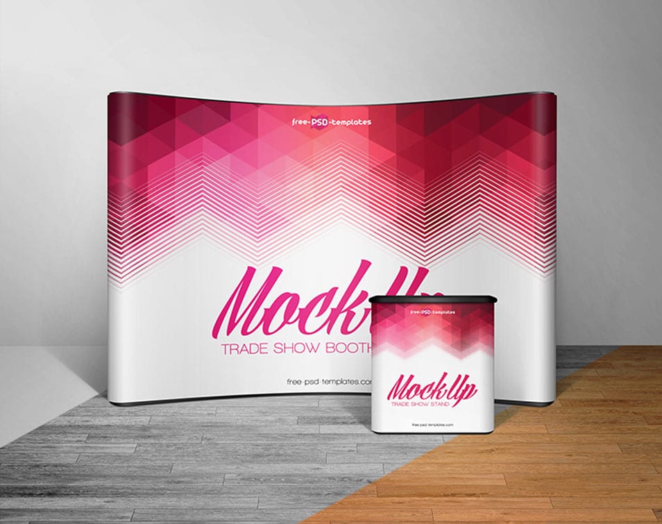 Download Free Trade Show Booth Mock-up In PSD » CSS Author