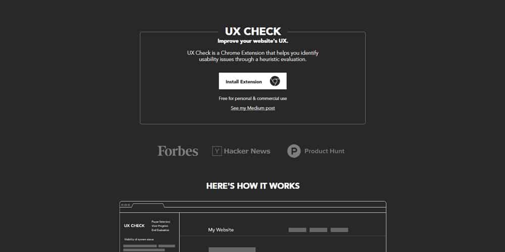 UX Check